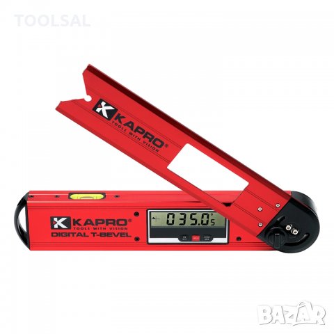 Ъгломер Kapro дигитален 265 мм, 0-180 °, ±0.1°, 992