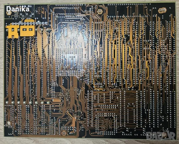Работеща ретро дънна платка с процесор 386DX-40 MHz, снимка 3 - Дънни платки - 48599583