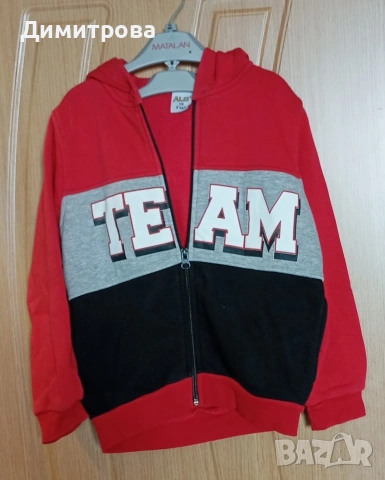 суичър за момче размер 128см, снимка 3 - Детски анцузи и суичери - 53069995