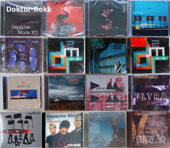 DEPECHE MODE + Dave Gahan – CDs – оригинални дискове
