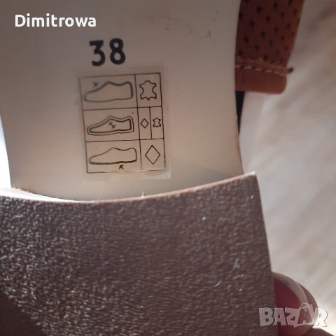  н.38 House of Harlow 1960 Esperanza leather sandal, снимка 12 - Сандали - 40525583