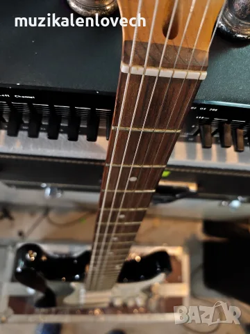 Електрическа китара C.Giant Strat / Stratocaster тип – черна, снимка 7 - Китари - 55720482