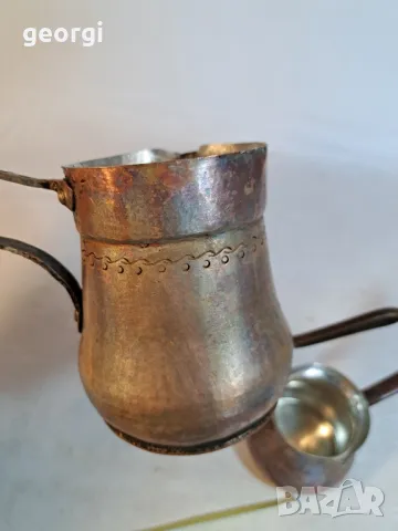 стари бакърени джезвета за турско кафе    16/3, снимка 8 - Антикварни и старинни предмети - 48977457