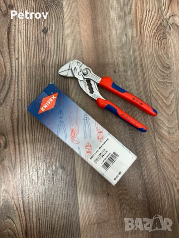 KNIPEX 86 05 180 - MADE IN GERMANY - ORIGINAL - 180 mm ЧИСТО НОВИ PROFI Многофункционални Клещи Ключ