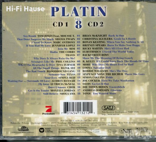 Platin - 8 vol - 2 диска, снимка 2 - CD дискове - 35521841