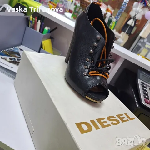 Обувки DIESEL, естествена кожа!