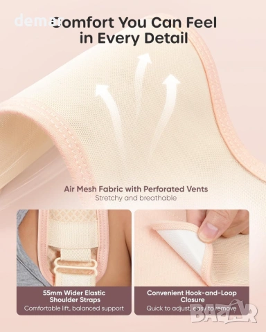 Неплъзгащ се колан за бременни за гръб, корем и талия, регулируем, XL, снимка 5 - Други - 54026193