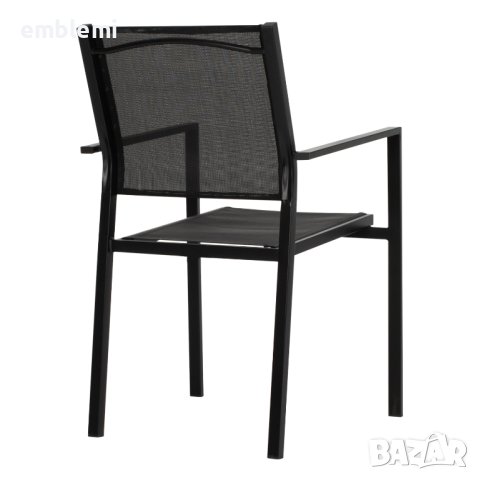 Стол трапезен NEDAN черен, снимка 4 - Столове - 44277165
