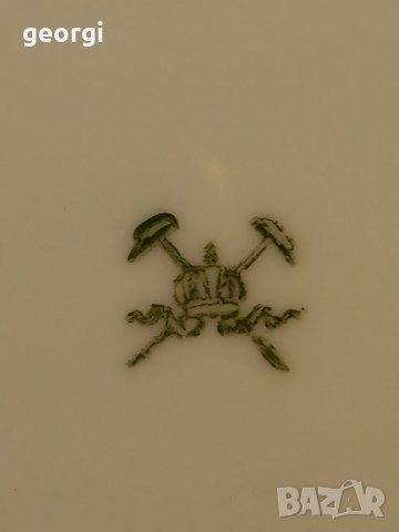 Две порцеланови чинии с монограм   6/4, снимка 5 - Колекции - 38349124