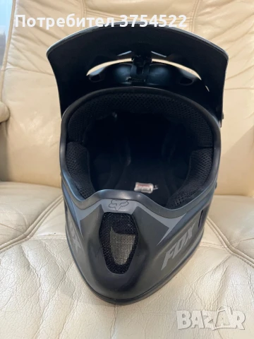 Fox Rampage Helmet Matt Black каска за колело велосипед 