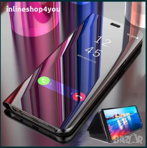 Смарт Калъф Тефтер за Samsung Galaxy A71 А71 Огледален, снимка 7 - Калъфи, кейсове - 31975904