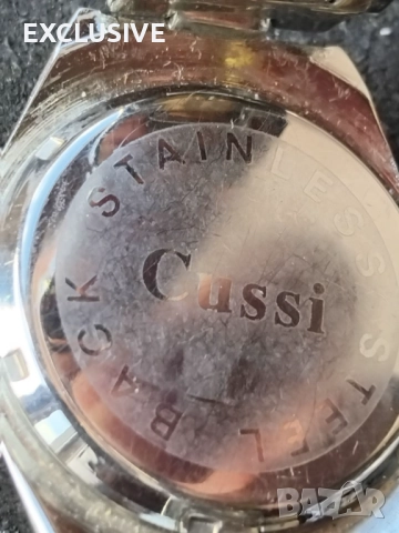 Мъжки часовник Cussi / кварц / почти нов / - 42мм - 49 лв Внос от Англия! , снимка 5 - Мъжки - 51745305