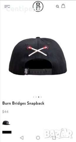 Rebel 8 x New era “Burn bridges” snapback шапка, снимка 2 - Шапки - 31682256