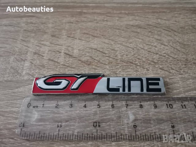 Peugeot GT Line Пежо ГТ лайн надпис емблема, снимка 3 - Аксесоари и консумативи - 37252143