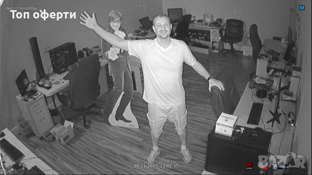 Комплект 4 Камери за Видеонаблюдение FULL HD AHD + DVR с Интернет – За Външно и Вътрешно Ползване, снимка 2 - Друга електроника - 52671132