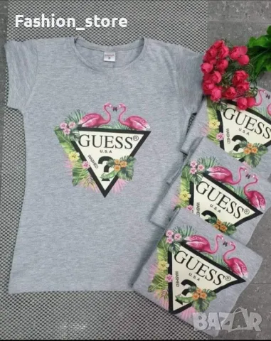 Дамска тениска Guess в 5 цвята, снимка 5 - Тениски - 47278063