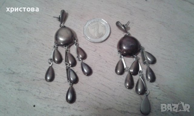 Дам.обеци-ръчна изработка, снимка 2 - Обеци - 37336490