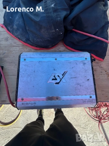 Усилвател за кола/ стъпало ASX SIGNUM SE480 