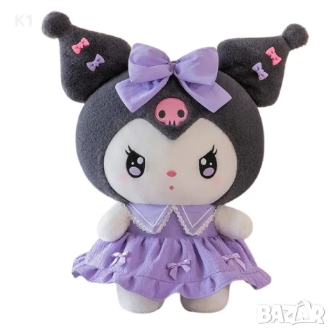 Голяма Плюшена играчка Куроми 40см, Kuromi 