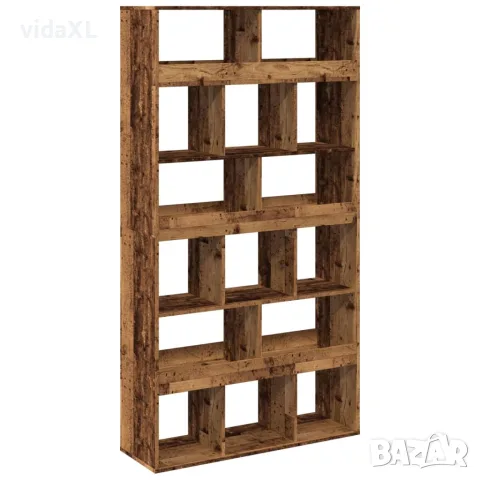 vidaXL Разделител за стая старо дърво 100x33x187,5 см инженерно дърво