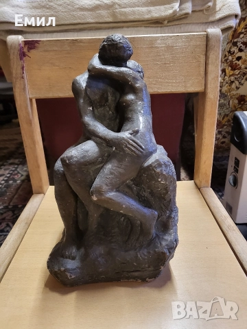 Статуетка гипс Rodin's The Kiss 1961 Austin Productions