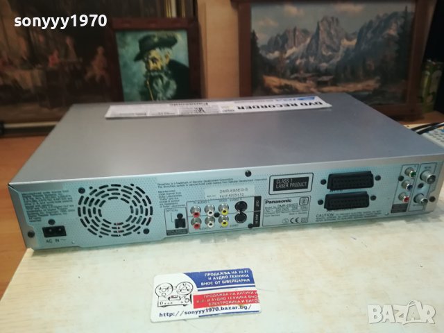 PANASONIC DMR-E65EG DVD RECORDER 1002241728, снимка 13 - Плейъри, домашно кино, прожектори - 44229075