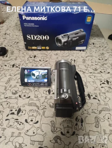 Panasonic HDC-SD200 цифрова видеокамера японска нова, снимка 18 - Камери - 56546173