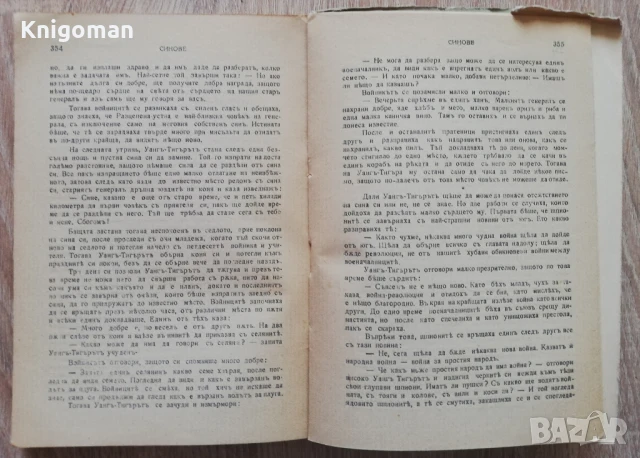 Синове, Пърл Бък, 1942, снимка 3 - Художествена литература - 50465897