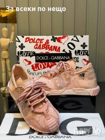 Dolce&Gabbana Дамски Маратонки👟Дамски Спортни Обувки Долче И Габана - Различни Цветове Код E121, снимка 14 - Маратонки - 55798410