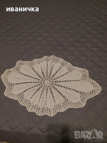 Продавам плетени покривки на една кука, снимка 15 - Покривки за маси - 52280851