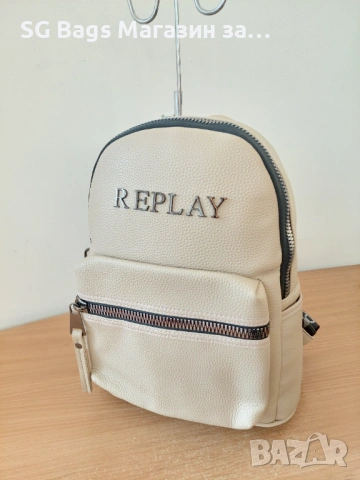 Replay дамска чанта тип раница дамска раница дамска раничка код 202, снимка 7 - Раници - 42820083
