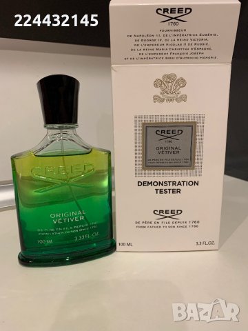 Creed Original Vetiver 100ml EDP Tester , снимка 1 - Мъжки парфюми - 39388563