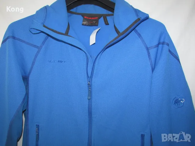 Mammut мъжко хибридно яке с качулка Мамут Sherpa outdoor водоустойчиво softshell