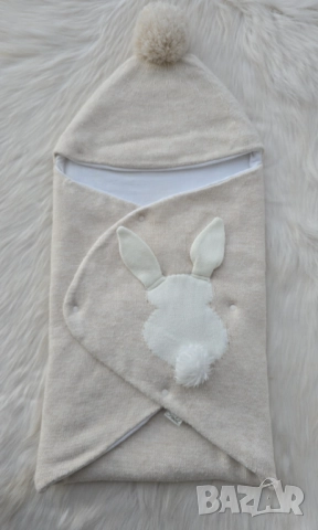 Пелена за изписване порт бебе зайче, снимка 7 - Спално бельо и завивки - 51887858