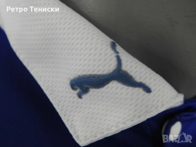 Поло тениска Puma — Мъже размер XL Синьо, снимка 5 - Тениски - 56312901