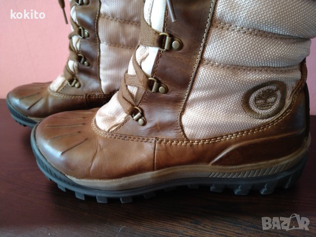 Timberland waterproof - оригинални ботуши 38.5 номер Промоция - 20 лв , снимка 2 - Дамски ботуши - 42388318