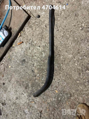 Спойлер(Мустак) гумен долен ляв предна броня Опел Мерива Opel Meriva A само за 20Eur. 93296813, снимка 2 - Части - 53196166