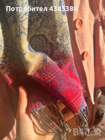 Дамско палто Денс, барета и шал (вълнени), снимка 3 - Палта, манта - 52910589