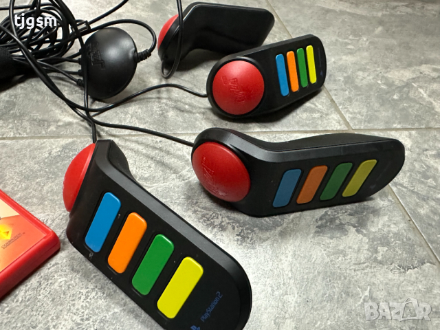 Buzzer Controllers  Sony PlayStation2 + Игра PlayStation 2 PS2 ПС2, снимка 2 - PlayStation конзоли - 44570427