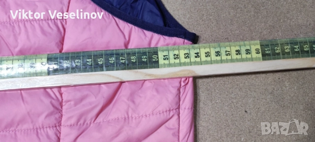 GAASTRA Yachting Vest Дамска Жилетка Розова 2XL Пухена, снимка 7 - Якета - 52337118