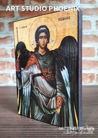 Икона на Свети Архангел Михаил, различни изображения icona Sveti Arhangel Mihail, снимка 6 - Икони - 13472795