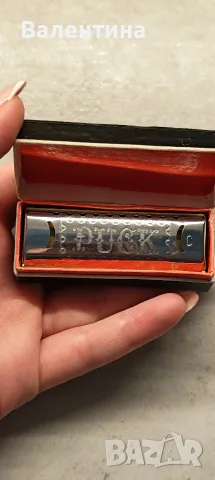 Hohner Puck – миниатюрна хармоника в тон C с оригинална кутия, снимка 2 - Духови инструменти - 55730619