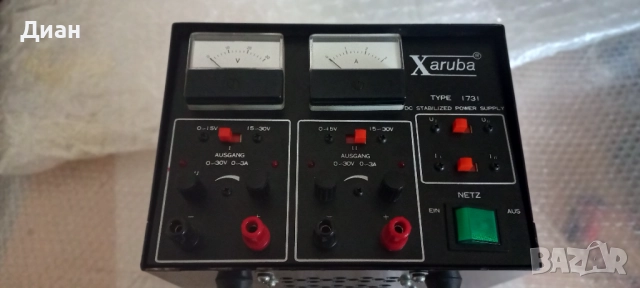 Лабораторно захранване Xaruba 1731, снимка 2 - Друга електроника - 52891524