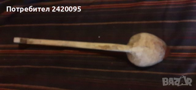 Стара дървена лъжица-10лв, снимка 4 - Прибори за хранене, готвене и сервиране - 38677588