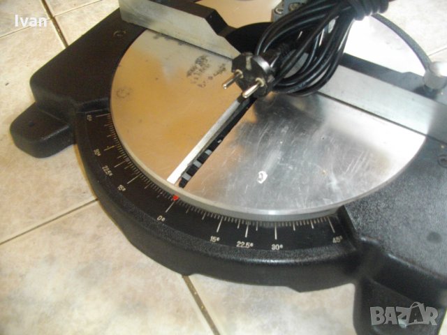 ф210мм-1050 Вата-Немска-Пендула-Повдигащ Циркуляр За Рязане-Почти Нов-Отличен-King Craft KGS 1050, снимка 9 - Други инструменти - 35531608