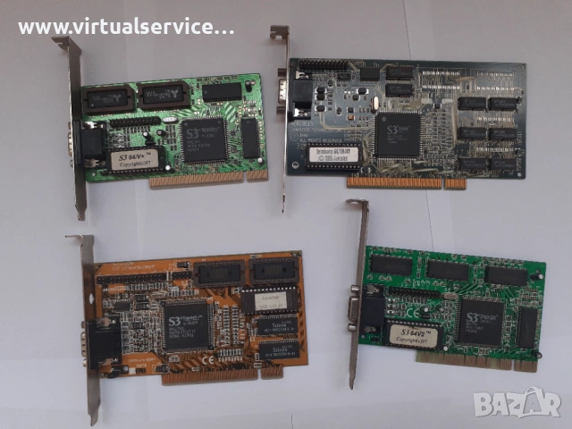 Ретро видеокарти S3 V+, Trio, V2