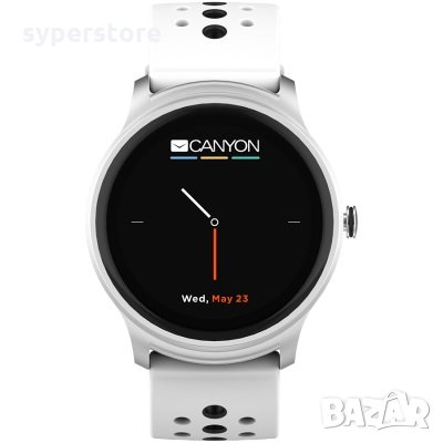 Смарт часовник CANYON CNS-SW81SW Стилен, спортен, смарт часовник Oregano Бял