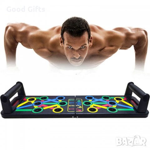 Дъска за лицеви опори , Борд за лицеви опори с различни хватове, снимка 4 - Фитнес уреди - 35491056