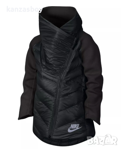 Nike Tech Fleece Aeroloft Cape Jacket Size XS Girls 6-8 Yrs 122-128sm. - юношеско пухено яке , снимка 2 - Детски якета и елеци - 44533890