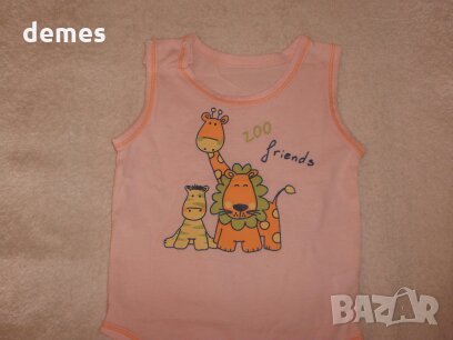  Ново бебешко розово боди без ръкав, размер 68, снимка 4 - Бодита за бебе - 33823544